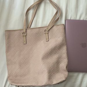 Cute Leather Salvatore Ferragamo leather tote like new